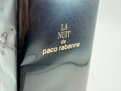 LA NUIT De PACO RABANNE Profumo Vintage 50 ml EDP Splash eau de parfum Sealed