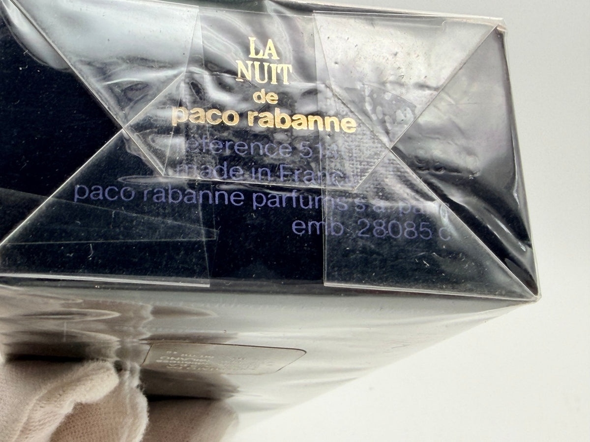 LA NUIT De PACO RABANNE Profumo Vintage 50 ml EDP Splash eau de parfum Sealed