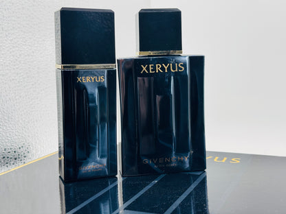 GIVENCHY XERYUS 50 ml Spray Coffret Profumo VINTAGE eau de toilette + after shave 100 ml dopobarba Edt Cofanetto Regalo