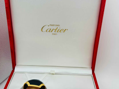 Profumo Vintage PANTHERE CARTIER Parfum 50 ml Coffret Moire Estratto Extrait + perfumed powder