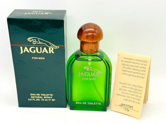 Jaguar For Men – Profumo Vintage Uomo 75 ml EDT Eau de Toilette Spray