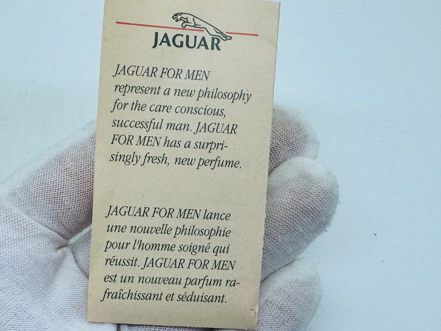 Jaguar For Men – Profumo Vintage Uomo 75 ml EDT Eau de Toilette Spray