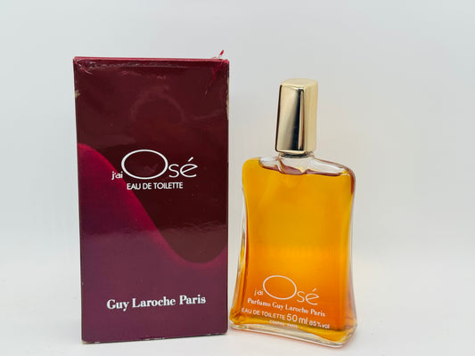 Perfume J Ai Ose Guy Laroche Vintage Woman Edt Woman 50 Ml Splash Rare Jai Ose