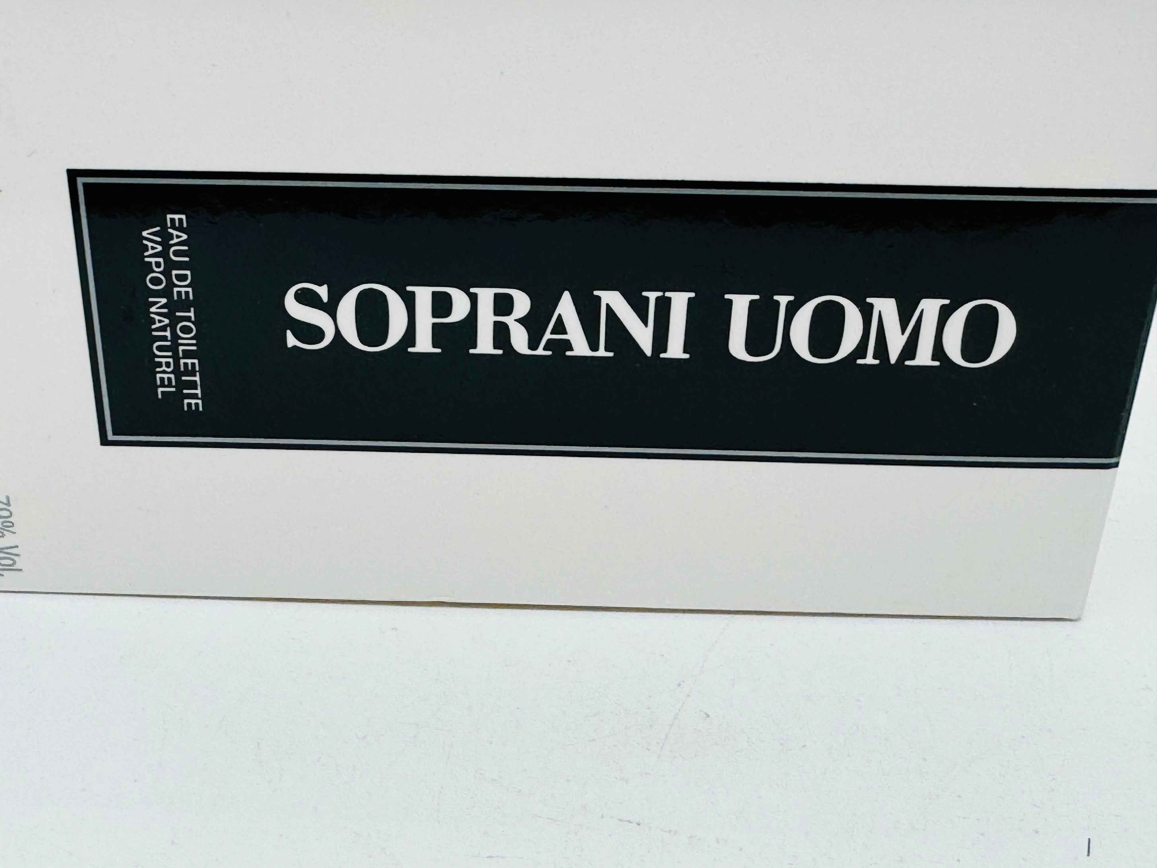LUCIANO SOPRANI UOMO perfume VINTAGE 100 ml EDT Spray eau de