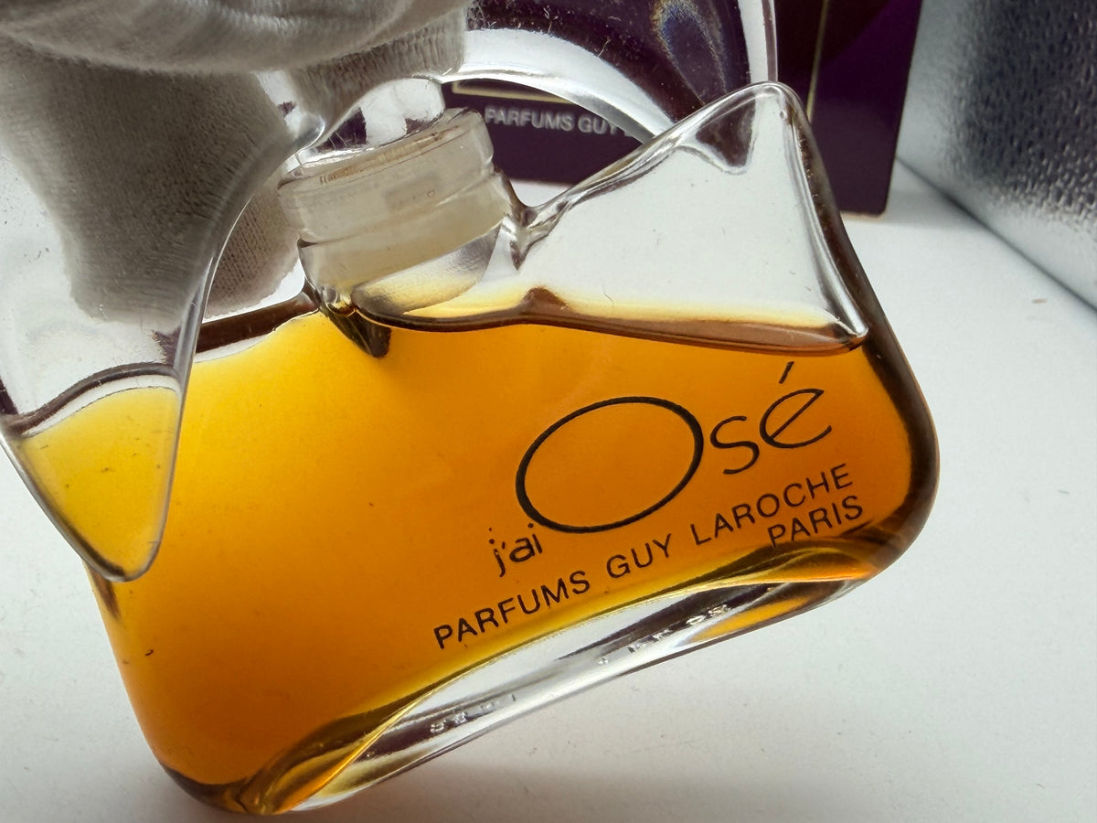 Guy Laroche J’ai Osé Profumo Vintage Parfum Extrait 28 ml – Tappo Napoleone Raro da Collezione
