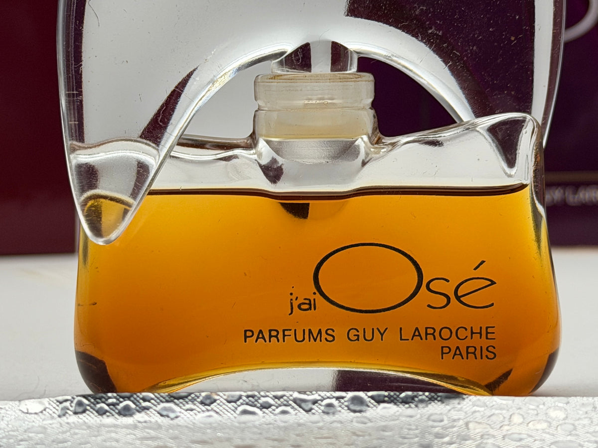 Guy Laroche J’ai Osé Profumo Vintage Parfum Extrait 28 ml – Tappo Napoleone Raro da Collezione