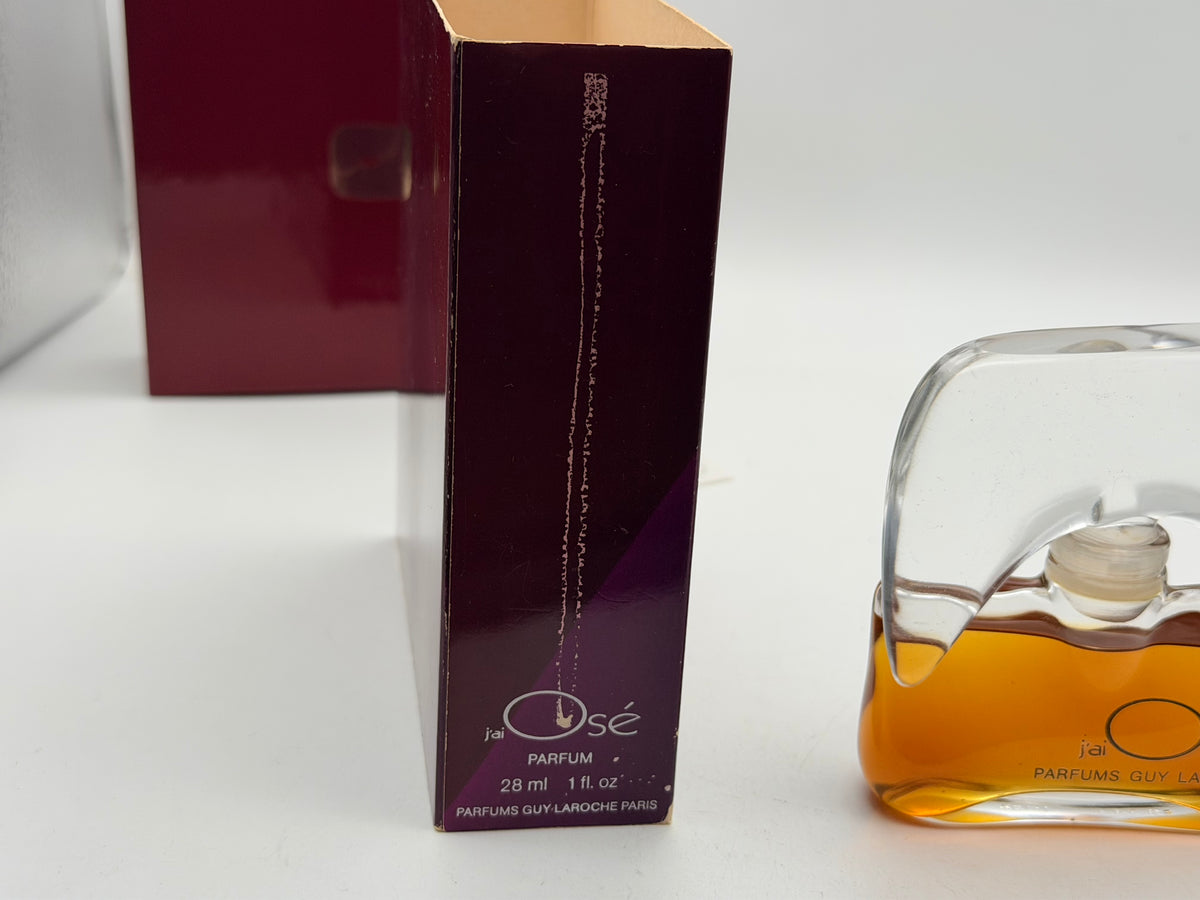 Guy Laroche J’ai Osé Profumo Vintage Parfum Extrait 28 ml – Tappo Napoleone Raro da Collezione