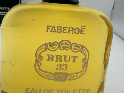 Profumo Vintage BRUT 33 FABERGÉ Vintage 150 ml EDT Splash Uomo Anni ’90