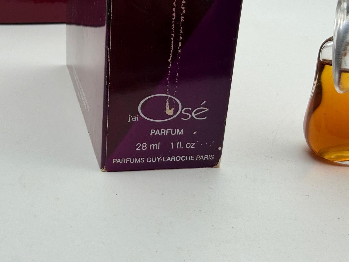 Guy Laroche J’ai Osé Profumo Vintage Parfum Extrait 28 ml – Tappo Napoleone Raro da Collezione