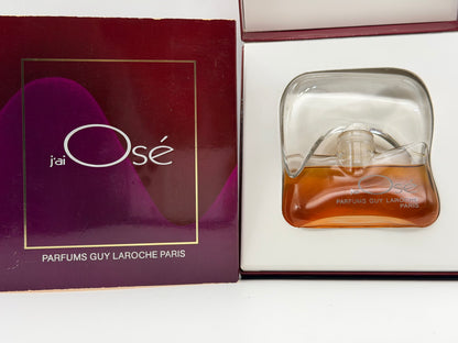Guy Laroche J’ai Osé Profumo Vintage Parfum Extrait 28 ml – Tappo Napoleone Raro da Collezione