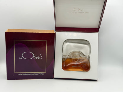 Guy Laroche J’ai Osé Profumo Vintage Parfum Extrait 28 ml – Tappo Napoleone Raro da Collezione