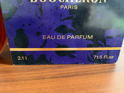 BOUCHERON Pour Femme 2,1 Litri Vero Profumo VINTAGE EDP 2100 ml Eau De Parfum Gigante XXL Big Bottle