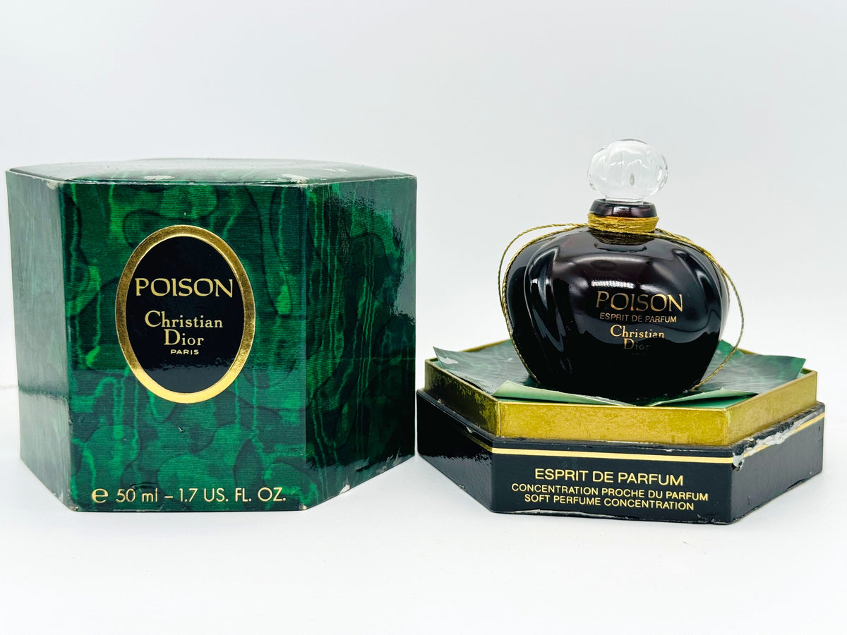 Dior Poison Esprit de Parfum Profumo Vintage 50 ml Splash – Concentration Proche du Parfum