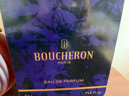 BOUCHERON Pour Femme 2,1 Litri Vero Profumo VINTAGE EDP 2100 ml Eau De Parfum Gigante XXL Big Bottle