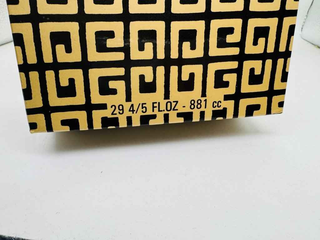 881 ml Profumo Vintage Givenchy Monsieur Eau de Toilette Edt Old Formula Anni 70
