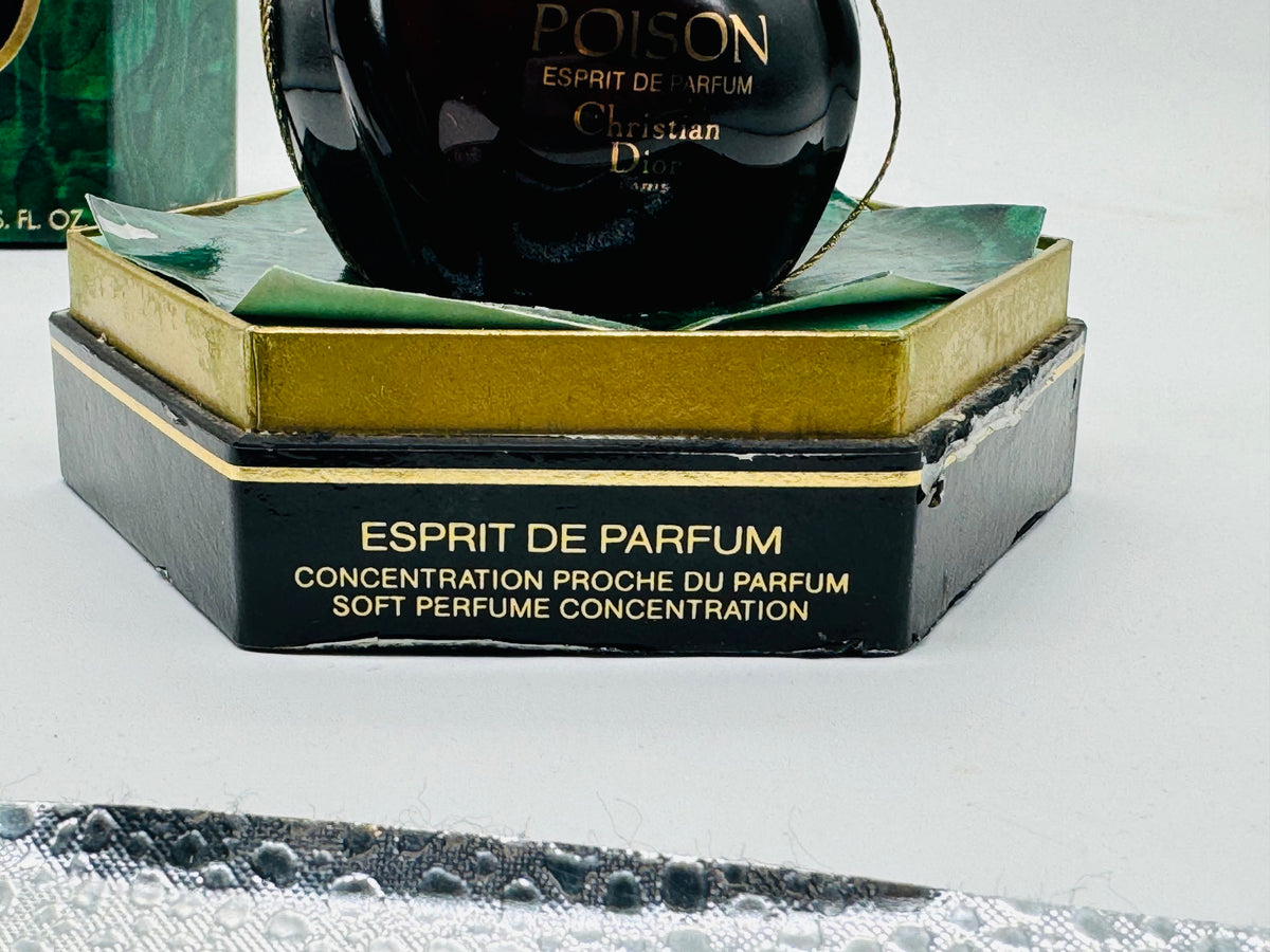 Dior Poison Esprit de Parfum Profumo Vintage 50 ml Splash – Concentration Proche du Parfum