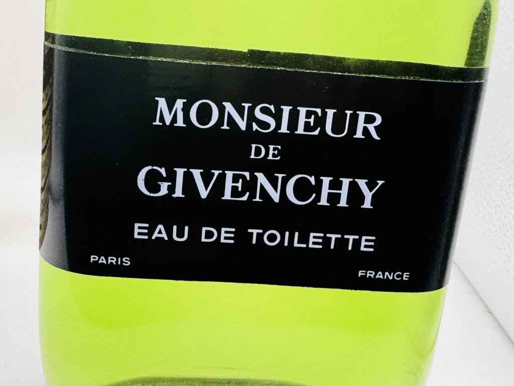 881 ml Profumo Vintage Givenchy Monsieur Eau de Toilette Edt Old Formula Anni 70
