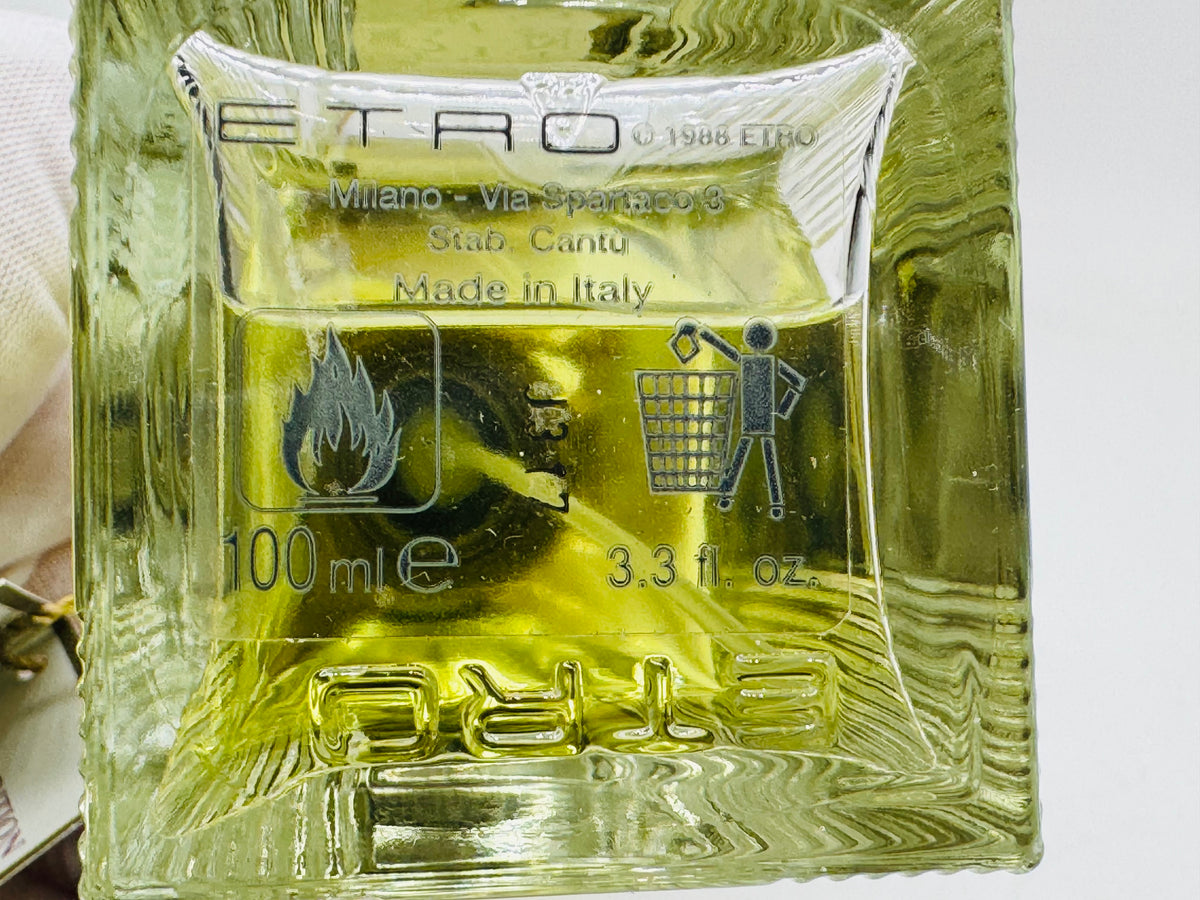 Profumo ETRO NEW TRADITION 100 ml VINTAGE edt spray Prima Edizione Uomo Donna