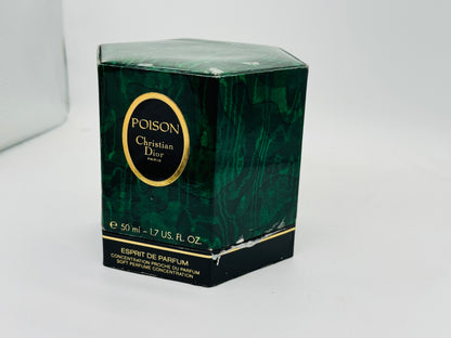 Dior Poison Esprit de Parfum Profumo Vintage 50 ml Splash – Concentration Proche du Parfum