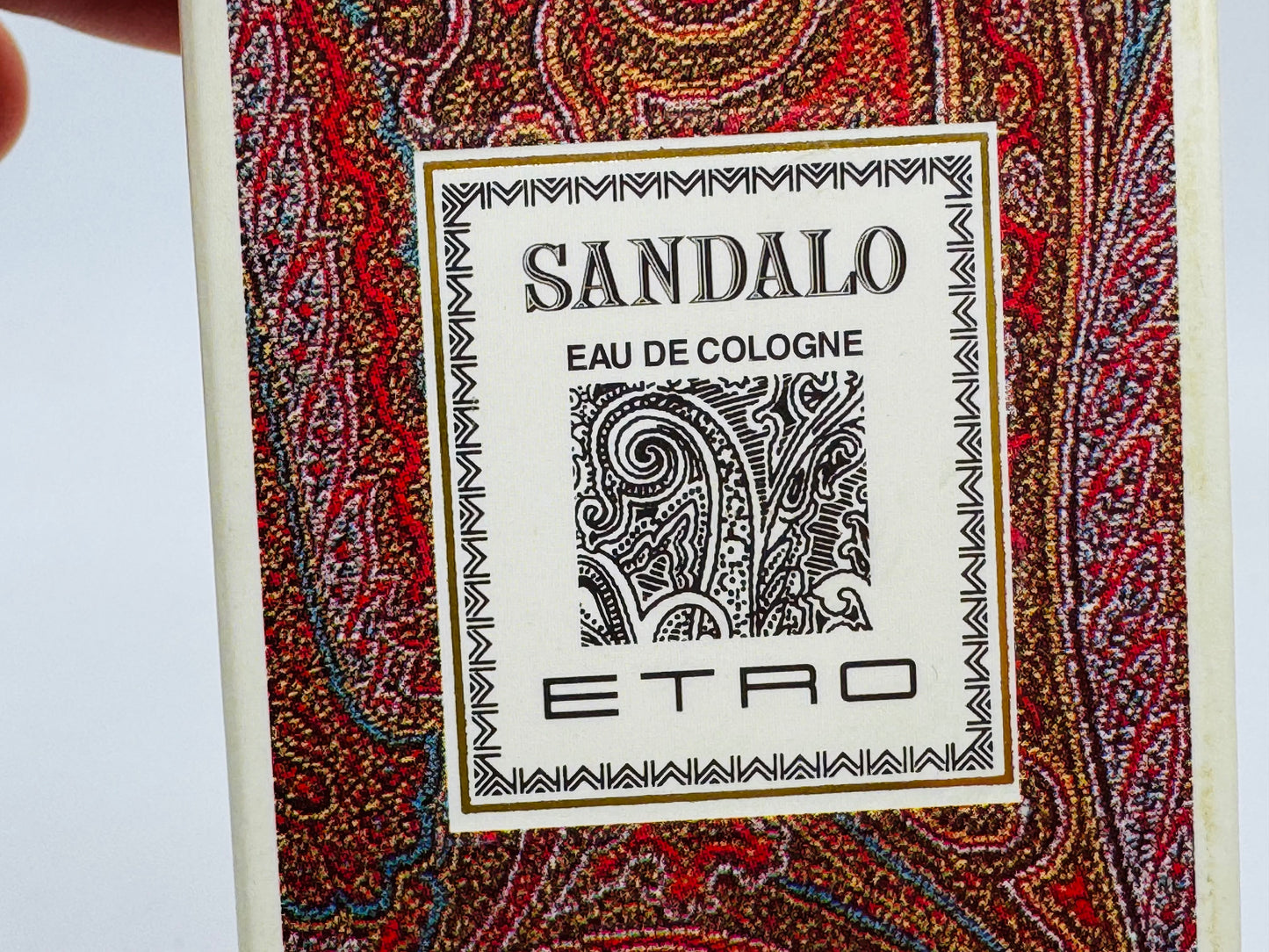 ETRO SANDALO Parfum 100 ml VINTAGE edc spray Première édition Eau De Cologne années 90 