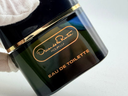 Oscar De La Renta Pour Lui Profumo VINTAGE Splash 60 ml eau de toilette homme Uomo Raro Discontinued '80s