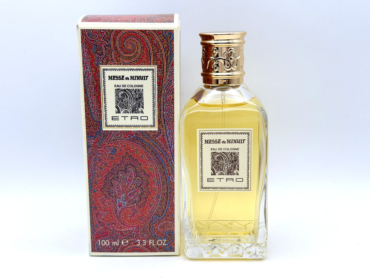 ETRO MESSE DE MINUIT 100 ml Profumo VINTAGE edt spray Eau De Cologne Donna Uomo Raro Discontinued