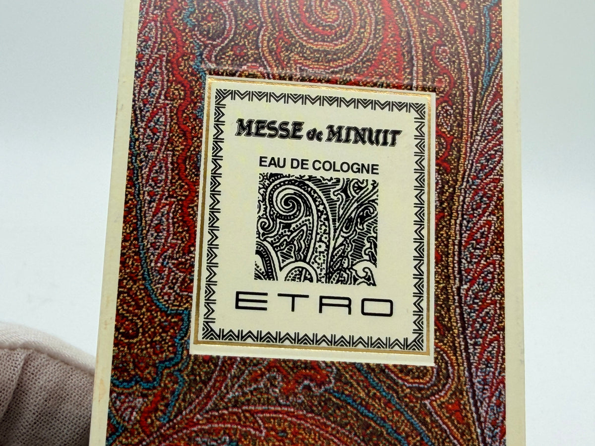 ETRO MESSE DE MINUIT 100 ml Profumo VINTAGE edt spray Eau De Cologne Donna Uomo Raro Discontinued