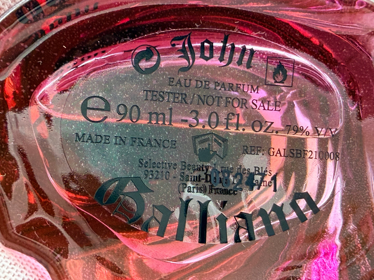 JOHN GALLIANO N°1 profumo VINTAGE 90 ml Edp spray Eau De Parfum donna 2008 raro no box
