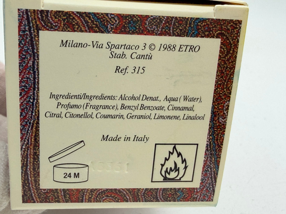 ETRO MESSE DE MINUIT 100 ml Profumo VINTAGE edt spray Eau De Cologne Donna Uomo Raro Discontinued