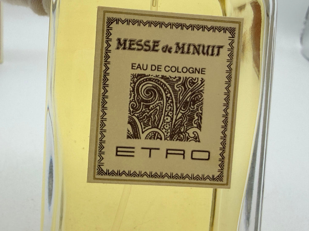 ETRO MESSE DE MINUIT 100 ml Profumo VINTAGE edt spray Eau De Cologne Donna Uomo Raro Discontinued