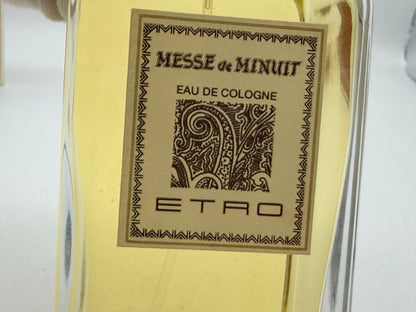 ETRO MESSE DE MINUIT 100 ml Profumo VINTAGE edt spray Eau De Cologne Donna Uomo Raro Discontinued