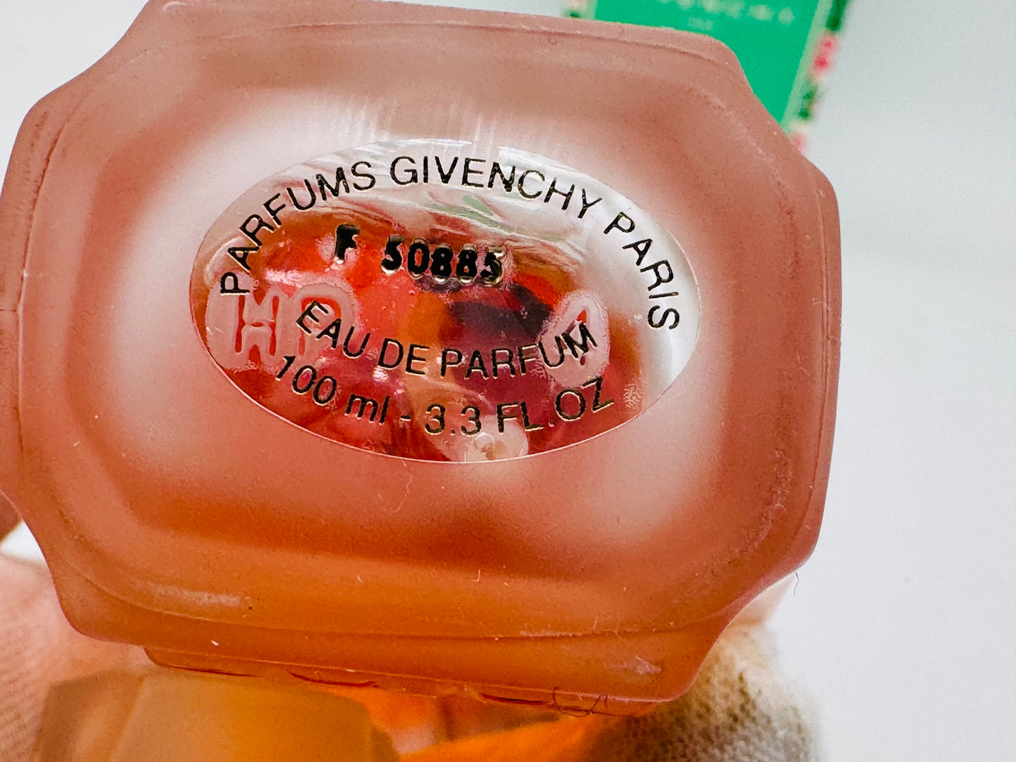 1995 Profumo Vintage Givenchy Fleur D'Interdit 100 Ml Edp Spray Eau De Parfum Donna Interdit