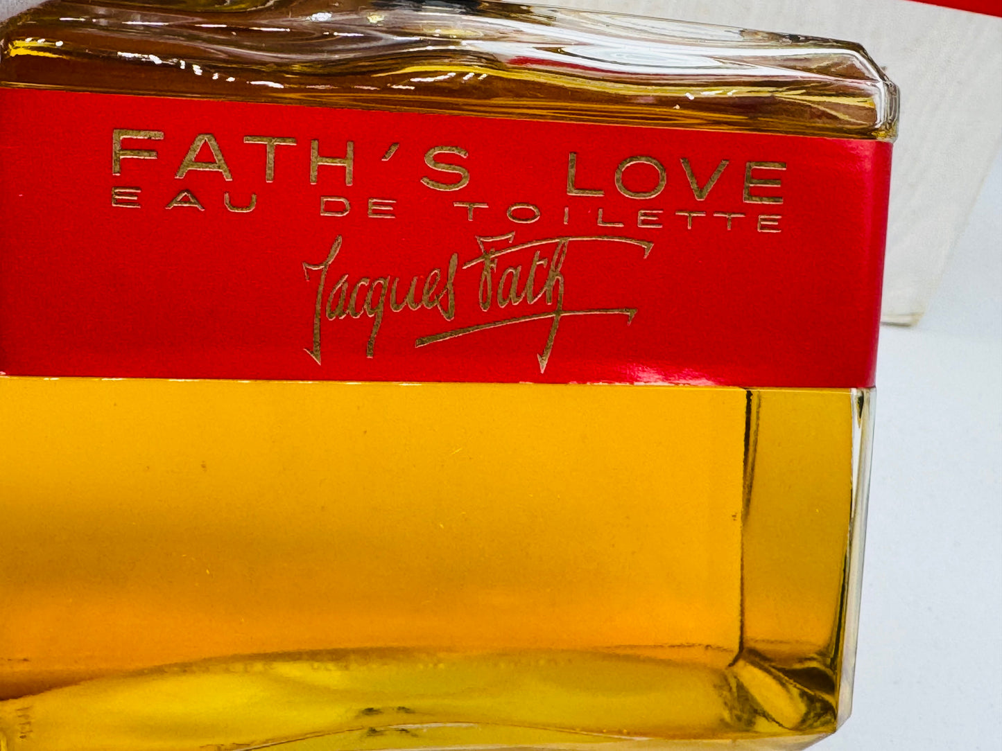 480 Ml Profumo Vintage Fath'S Love Jacques Fath Splash Donna Anni 70 Estremamente Raro