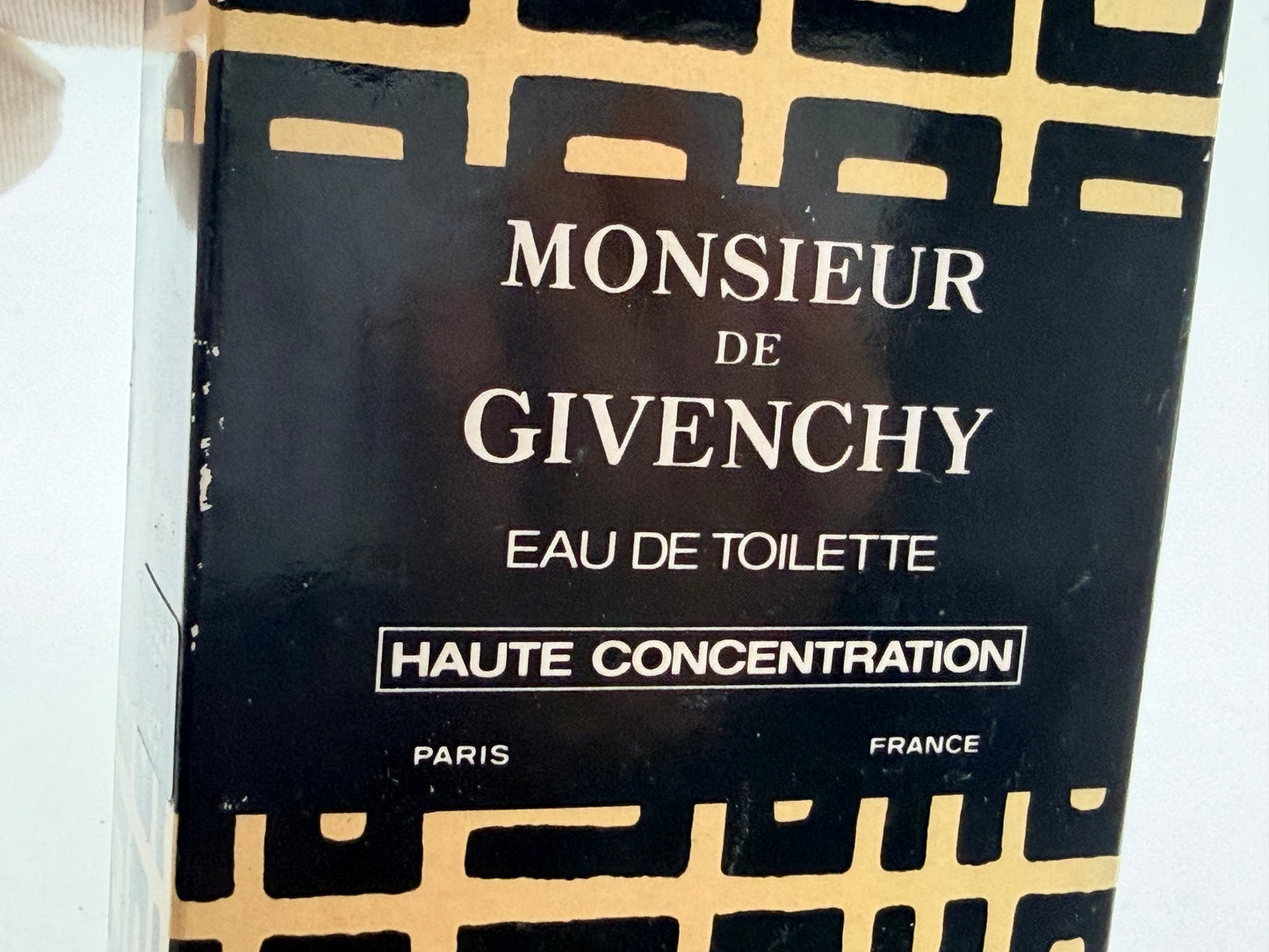 GIVENCHY MONSIEUR 109 ml EDT Super Concentrate Profumo VINTAGE Haute Concentration Pour Homme