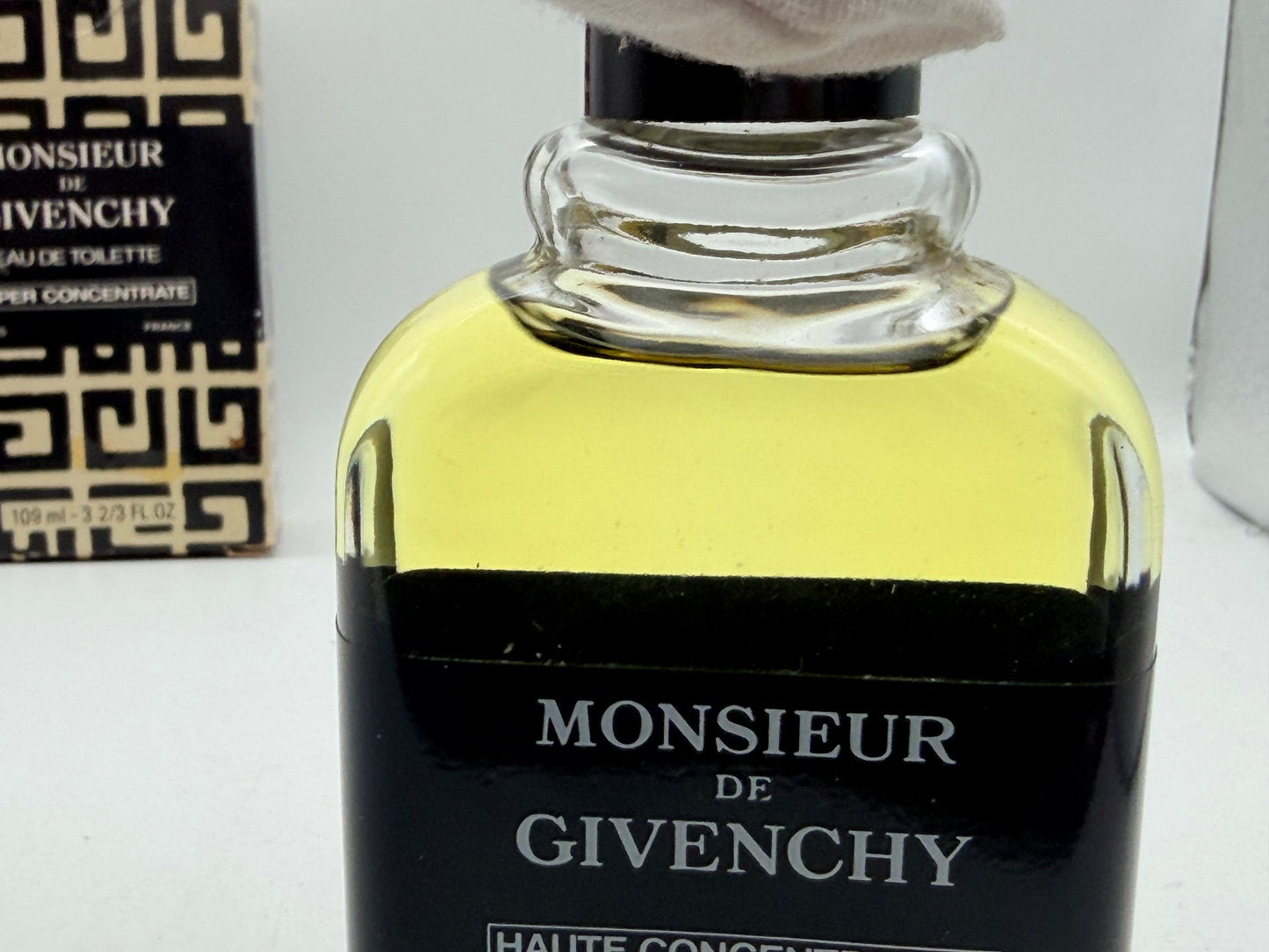 GIVENCHY MONSIEUR 109 ml EDT Super Concentrate Profumo VINTAGE Haute Concentration Pour Homme