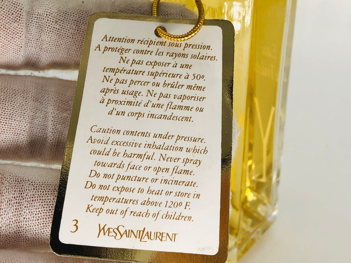 Profumo Yves Saint Laurent Y Vintage Eau de Toilette EDT Spray Donna YSL