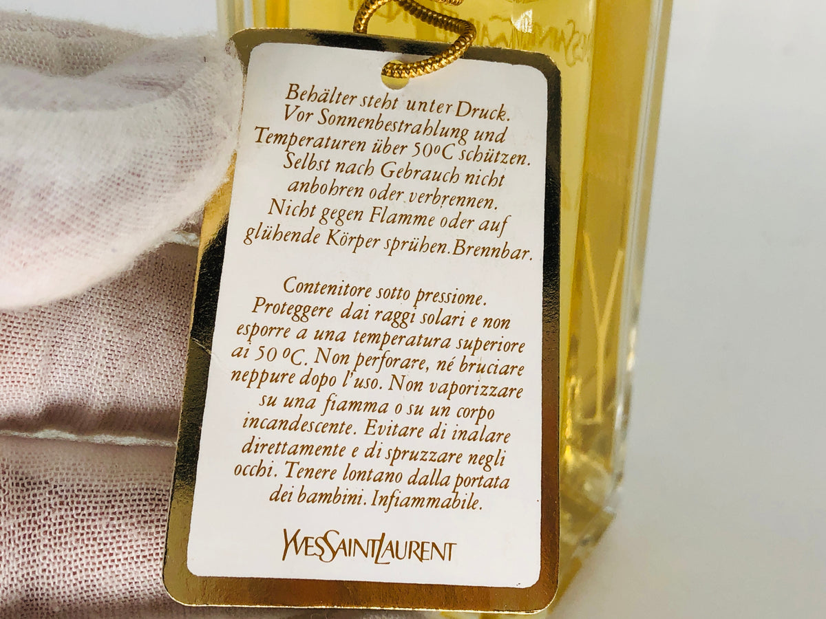 Profumo Yves Saint Laurent Y Vintage Eau de Toilette EDT Spray Donna YSL