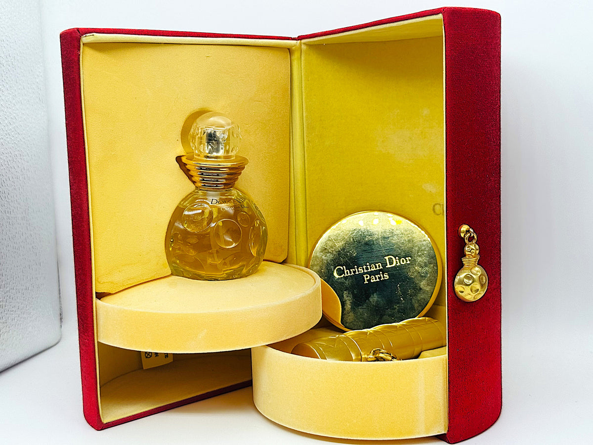 Dior Dolce Vita Profumo Vintage 50 ml + Purse Spray 5 ml + Specchio – Cofanetto 1999