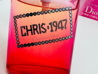 Profumo Vintage Chris 1947 Dior 50 Ml Spray Edt Limited Edition 2003 Christian 3H01 raro
