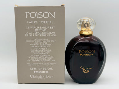 DIOR POISON profumo Vintage 100 ml Edt spray eau de Toilette 2002 christian raro no box