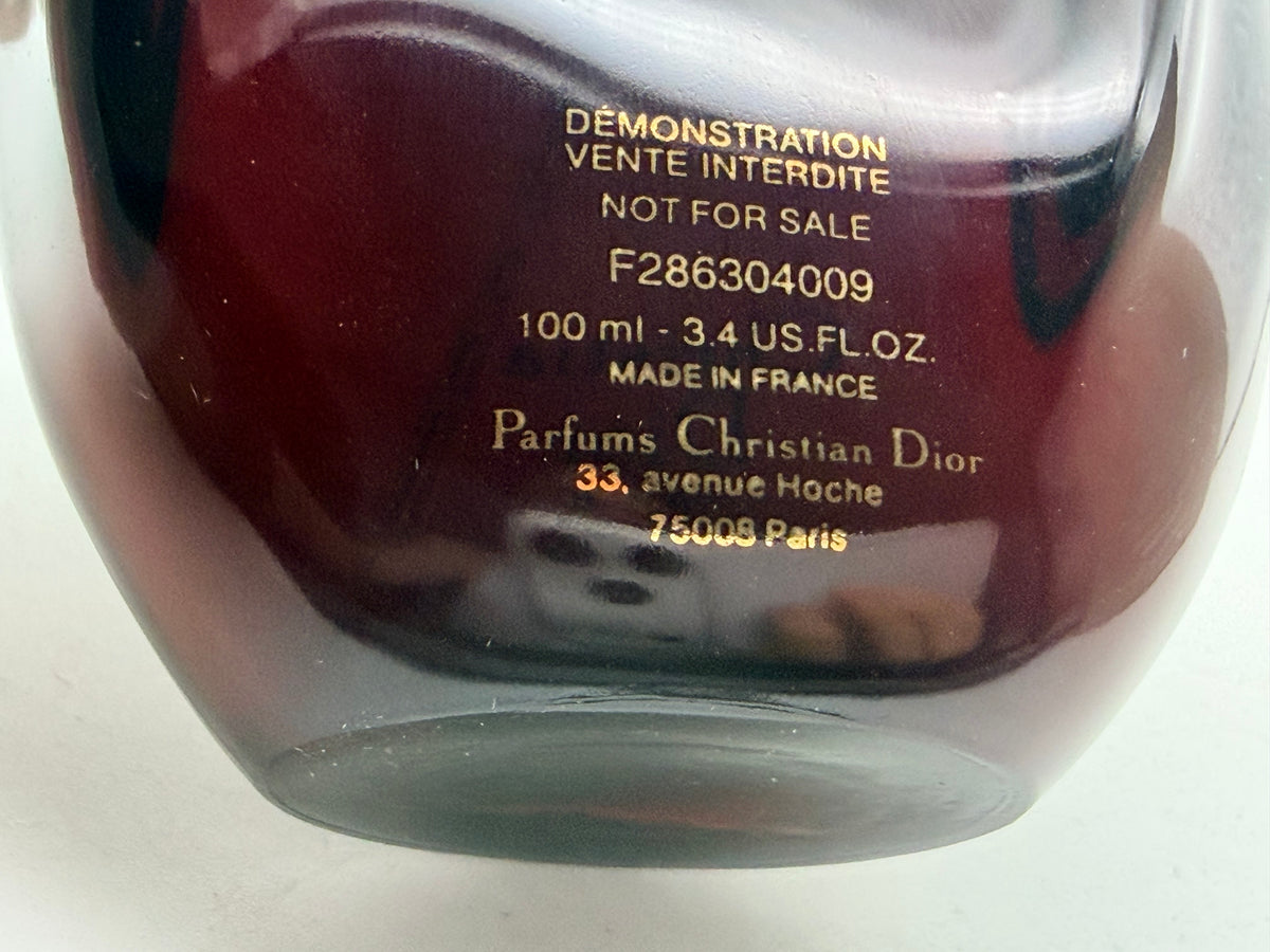 DIOR POISON profumo Vintage 100 ml Edt spray eau de Toilette 2002 christian raro no box