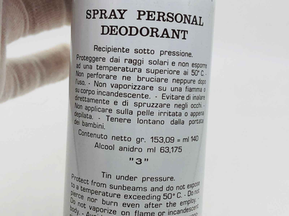 Deodorante uomo ADAM bruyère 150 ml spray profumo vintage