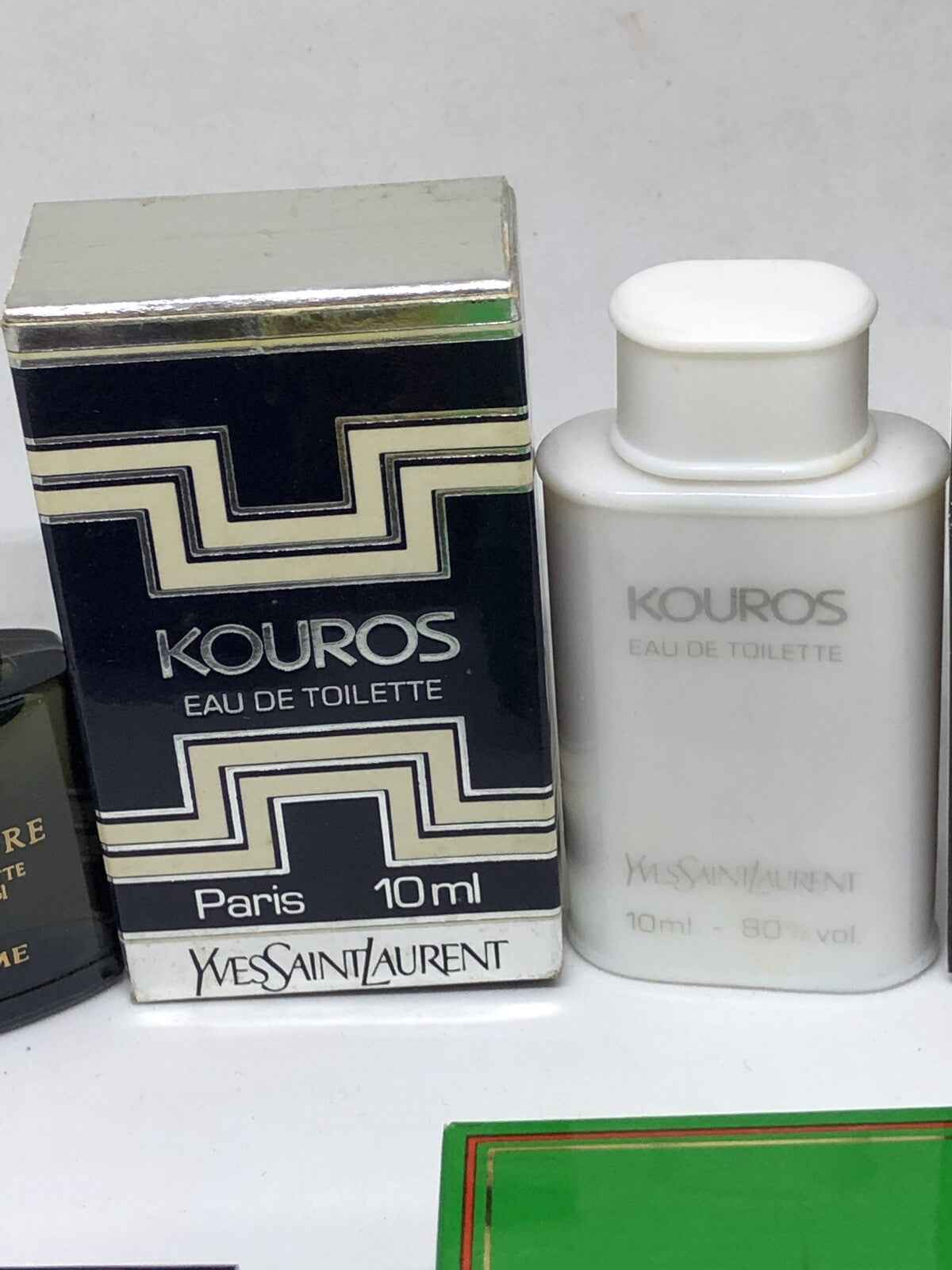 5 MIGNON VINTAGE YSL KOUROS LANCOME SAGAMORE TROPHEE DRAKKAR NOIR DIANA profumo