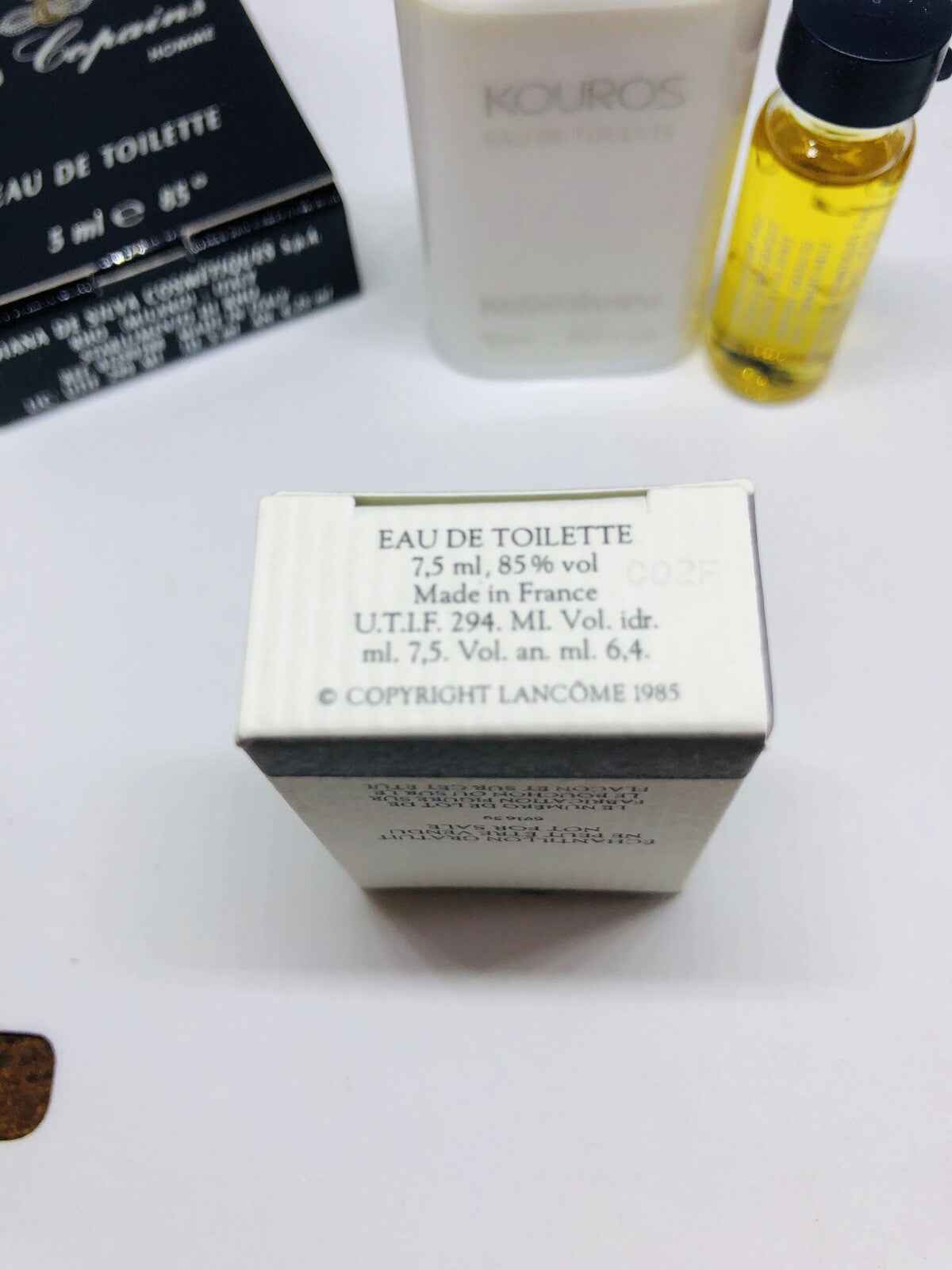 5 MIGNON VINTAGE YSL KOUROS LANCOME SAGAMORE TROPHEE DRAKKAR NOIR DIANA profumo