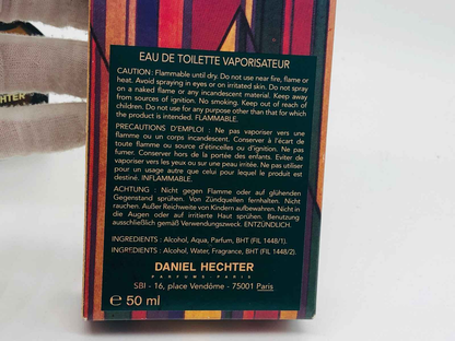 DANIEL HECHTER CARACTERE Profumo Vintage 50 ml edt Spray Eau De Toilette uomo po