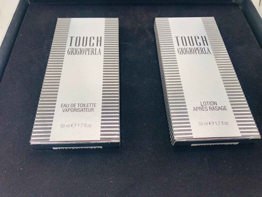 GRIGIOPERLA TOUCH La Perla Set Profumo Vintage edt 50 ml spray After shave uomo