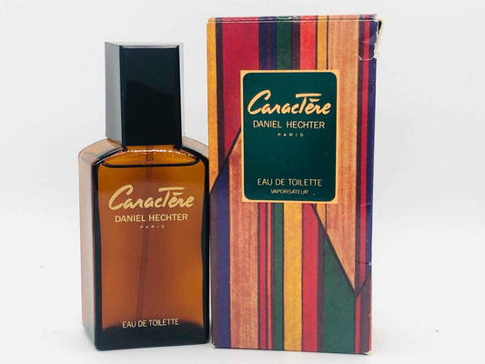 DANIEL HECHTER CARACTERE PROFUMO VINTAGE 75 ml EDT SPRAY EAU DE TOILETTE RARO