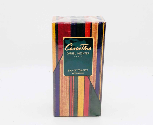 DANIEL HECHTER CARACTERE PROFUMO VINTAGE 50 ml EDT SPRAY EAU DE TOILETTE SEALED
