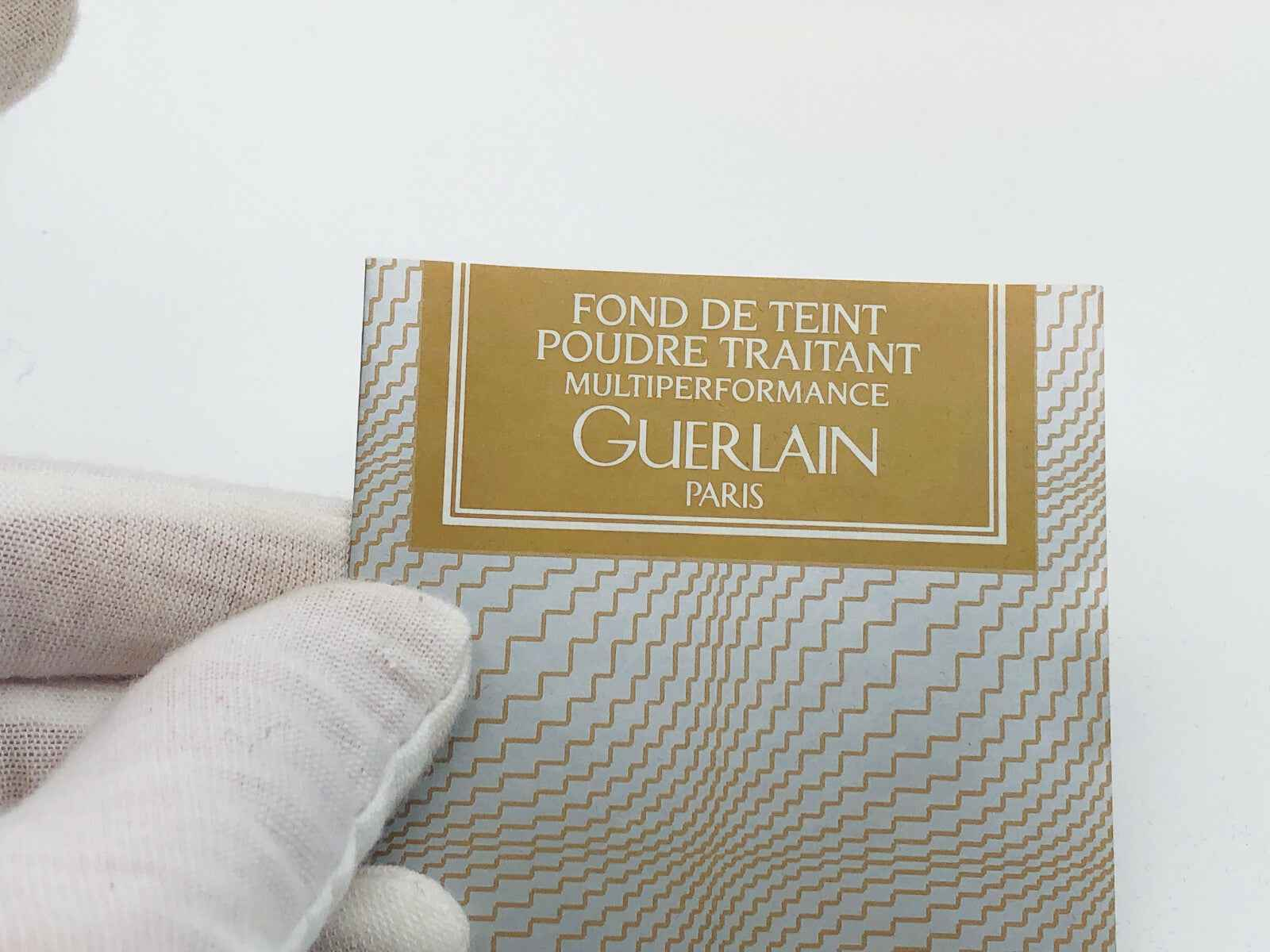 GUERLAIN FOND DE TEINT VINTAGE 13 gr N°5 REFILLABLE FONDOTINTA POWDER FOUNDATION