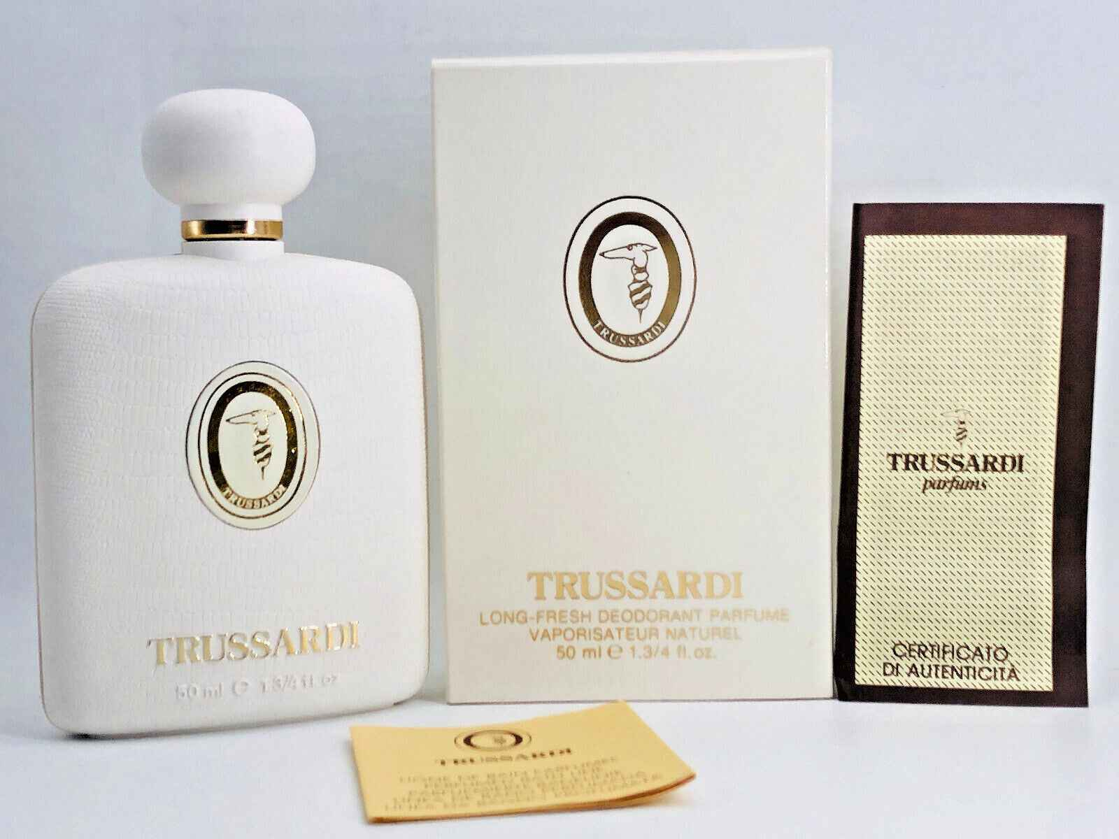 DEODORANTE TRUSSARDI VINTAGE 50 ml Deo spray classic DONNA DEODORANT RARO NUOVO